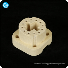 industrial technical components cordierite ceramic insulator parts